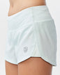 Goal Five women's training workout shorts in hot coral, lightweight and fast-drying for comfortable exercise.