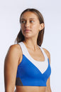 Goal Five Pionxr training bra top in rose cinnabar color, lightweight and supportive for active workouts, XS size.