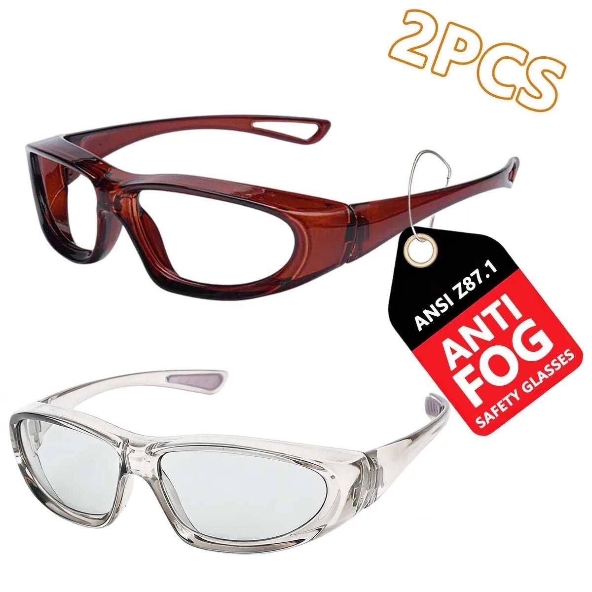 Goggles Anti-Fog Safety Glasses ANSI Z87.1 Certified Scratch-Resistant Full-Enclosure Goggles for Men And Women Anti-Pollen HM4 - BACKUPMYFILESNOW.COM®