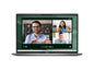 Dell Latitude 7650 Business laptop with Intel Core Ultra 5, shown open on a desk with keyboard and screen visible.