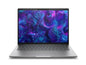 HP ZBook 8 G1i 14-inch Mobile Workstation PC with Wolf Pro Security Edition, Intel Core Ultra 7 processor, black laptop.