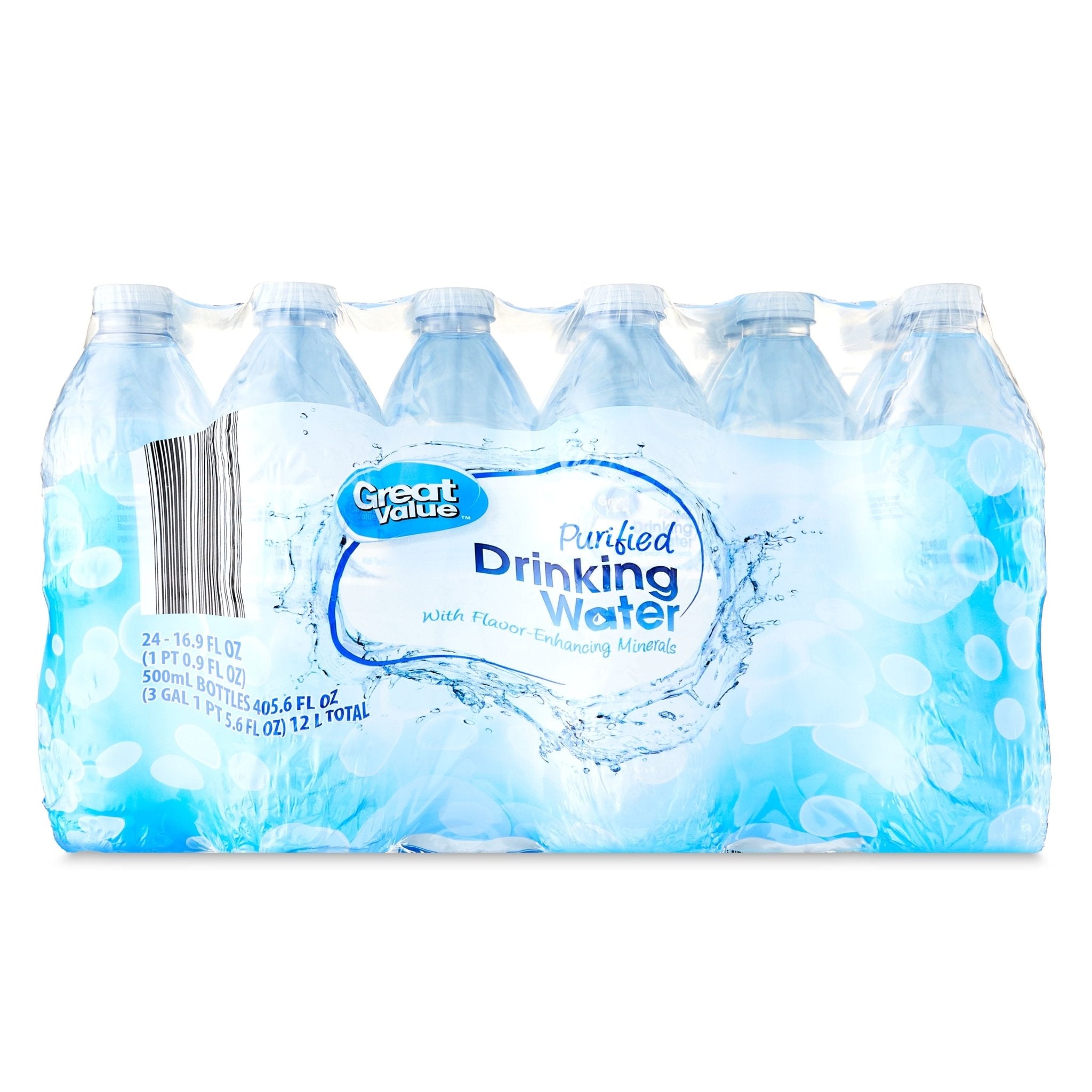 Great Value Purified Drinking Water, 16.9 Fl Oz Bottles, 40 Count Pack - BACKUPMYFILESNOW.COM®