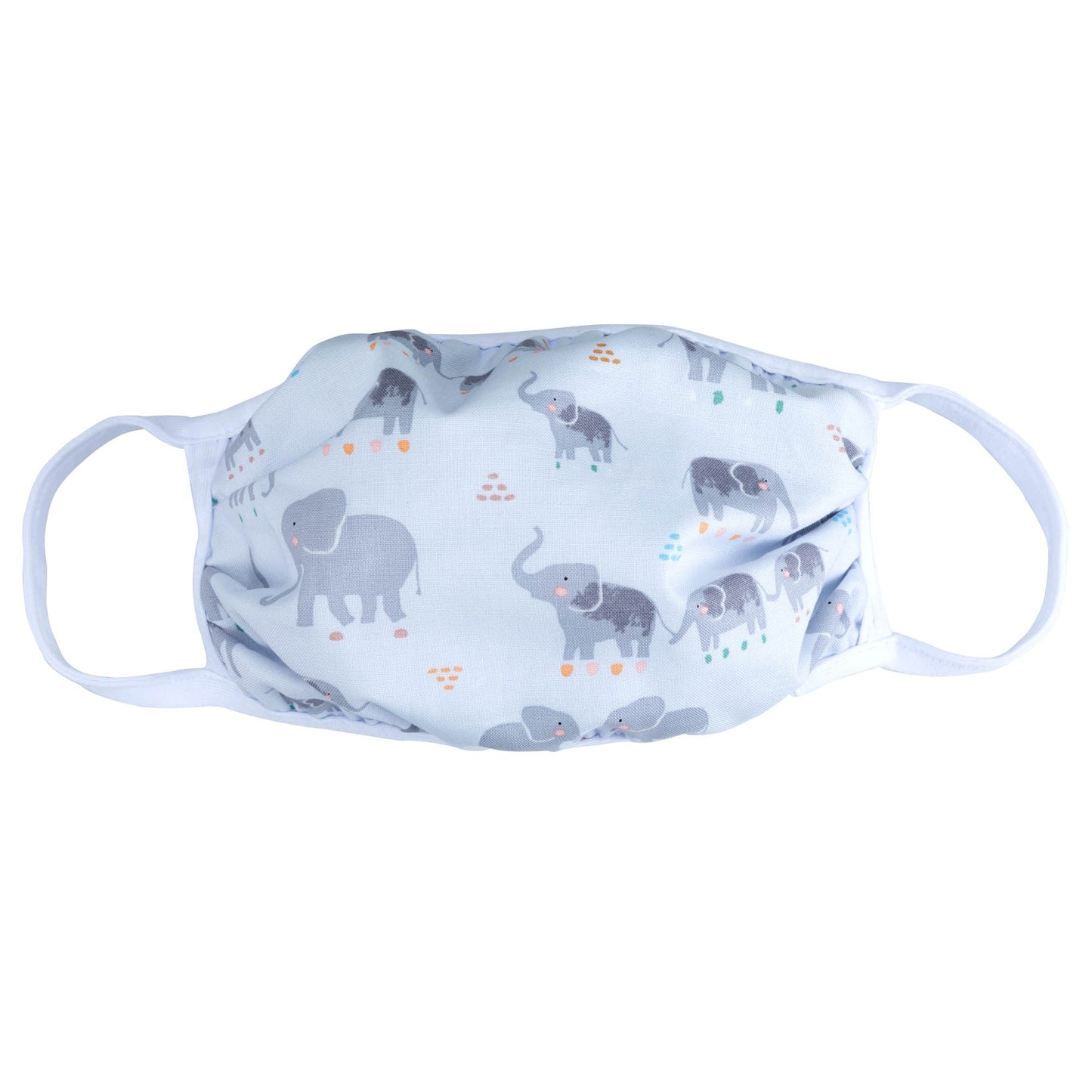 Bright, vibrant cloth face mask by GreaterGood, made in the USA, featuring Americana-inspired design and comfortable mask accessories.