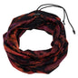 Colorful tie-dye gaiter face mask by GreaterGood, versatile mask accessory with vibrant pattern and comfortable fit.
