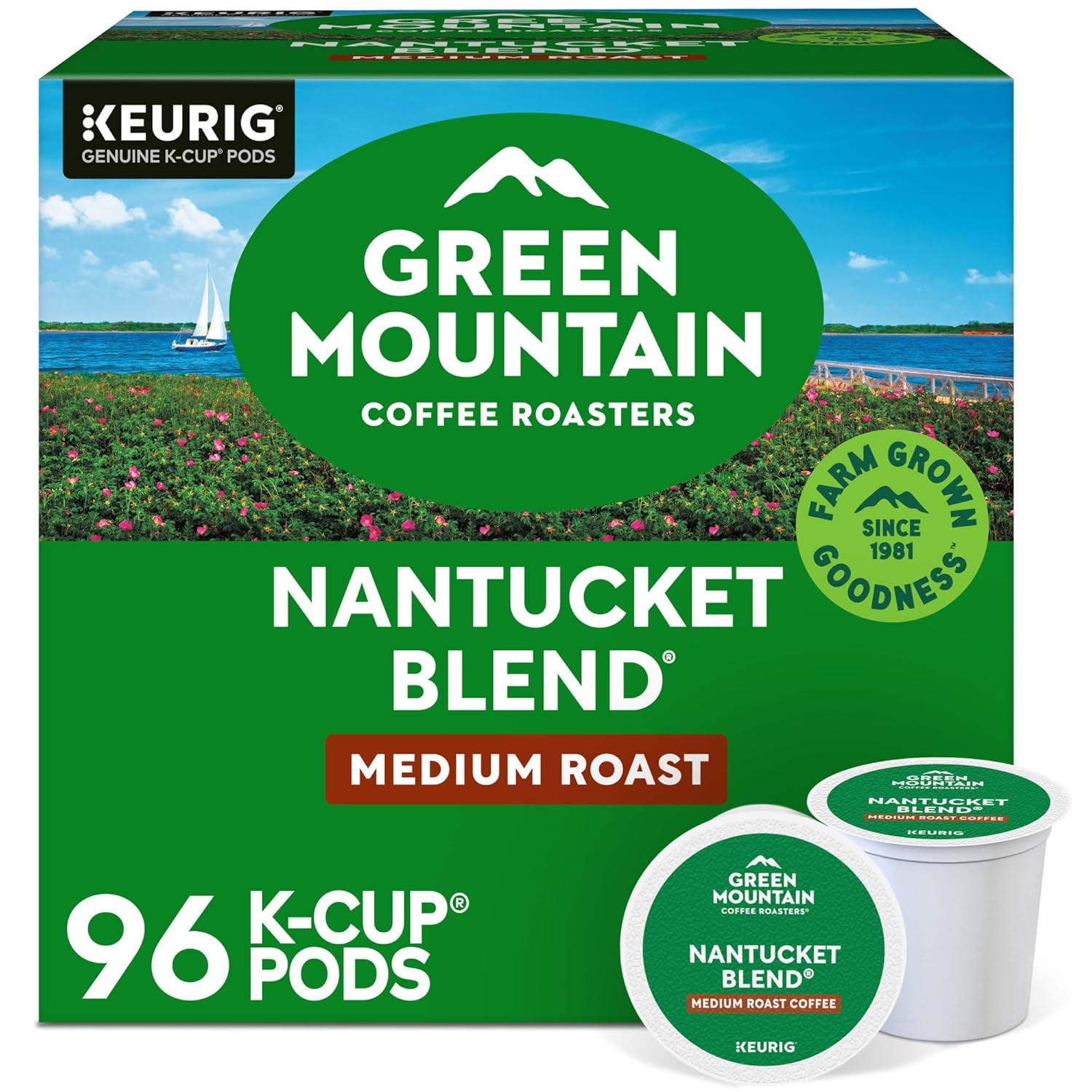 Green Mountain Coffee Roasters Colombia Select Coffee, Keurig Single - Serve K - Cup Pods, Medium Roast Coffee, 96 Count - BACKUPMYFILESNOW