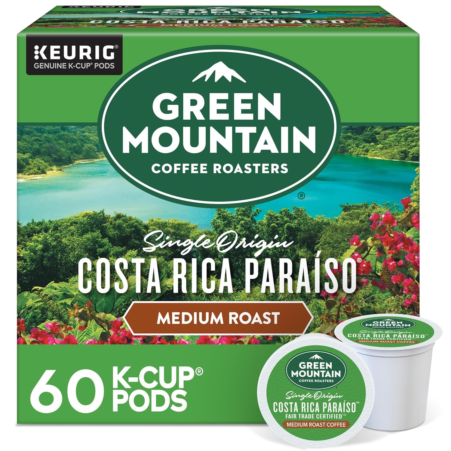 Green Mountain Coffee Roasters Colombia Select Coffee, Keurig Single - Serve K - Cup Pods, Medium Roast Coffee, 96 Count - BACKUPMYFILESNOW