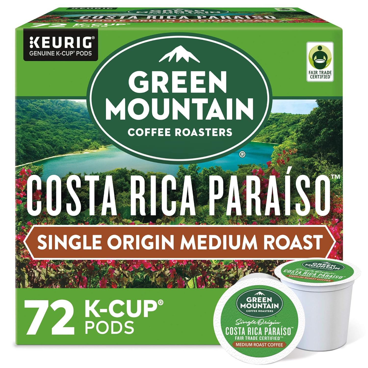 Green Mountain Coffee Roasters Colombia Select Coffee, Keurig Single - Serve K - Cup Pods, Medium Roast Coffee, 96 Count - BACKUPMYFILESNOW