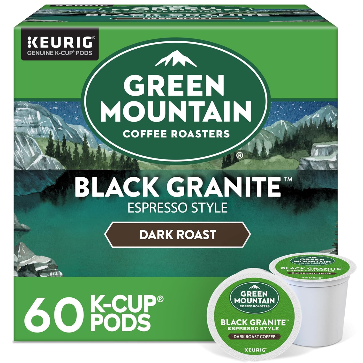 Green Mountain Coffee Roasters Dark Magic Keurig Single - Serve K - Cup Pods, Dark Roast Coffee, 72 Count - BACKUPMYFILESNOW