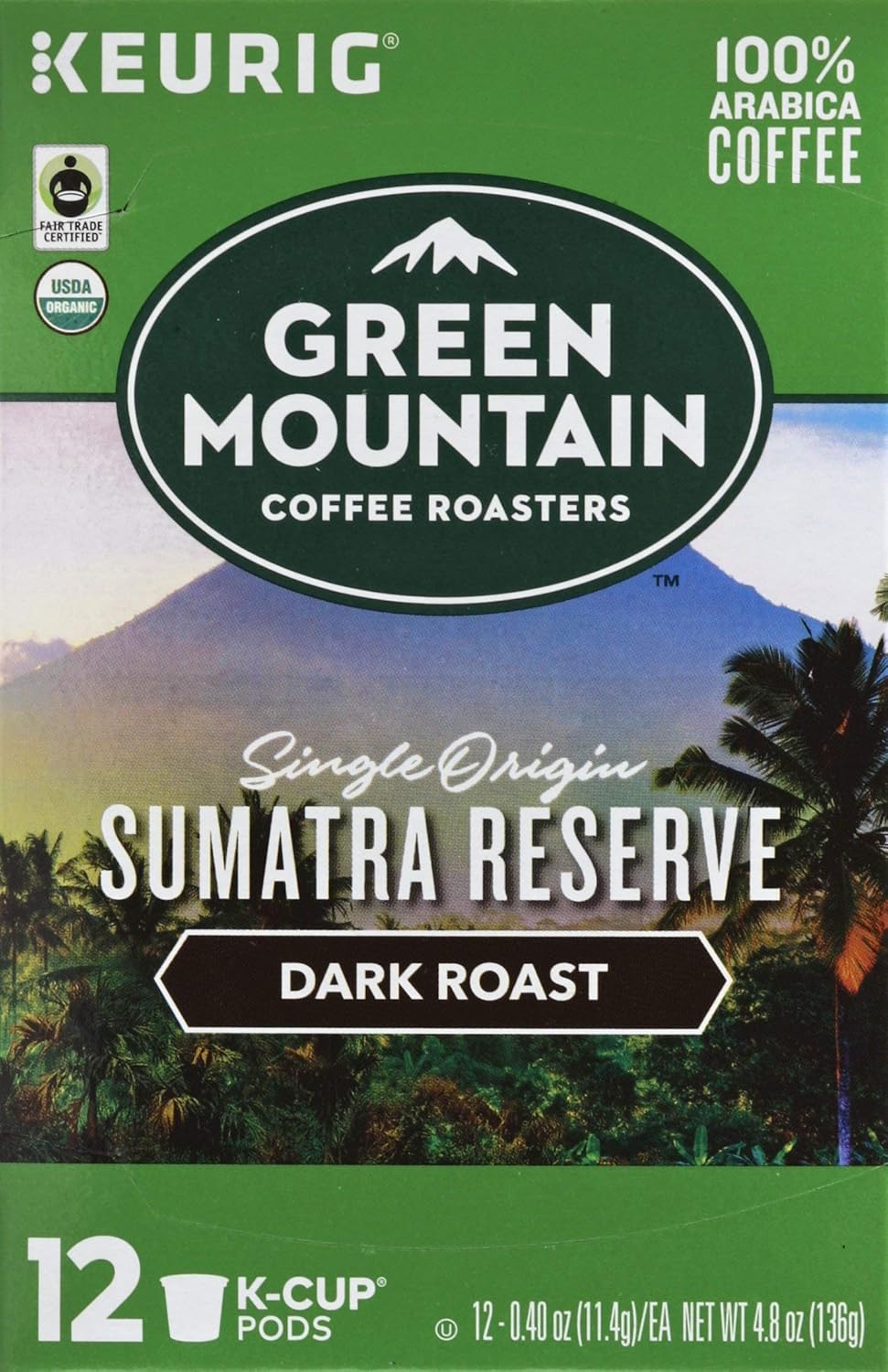 Green Mountain Coffee Roasters Dark Magic Keurig Single - Serve K - Cup Pods, Dark Roast Coffee, 72 Count - BACKUPMYFILESNOW