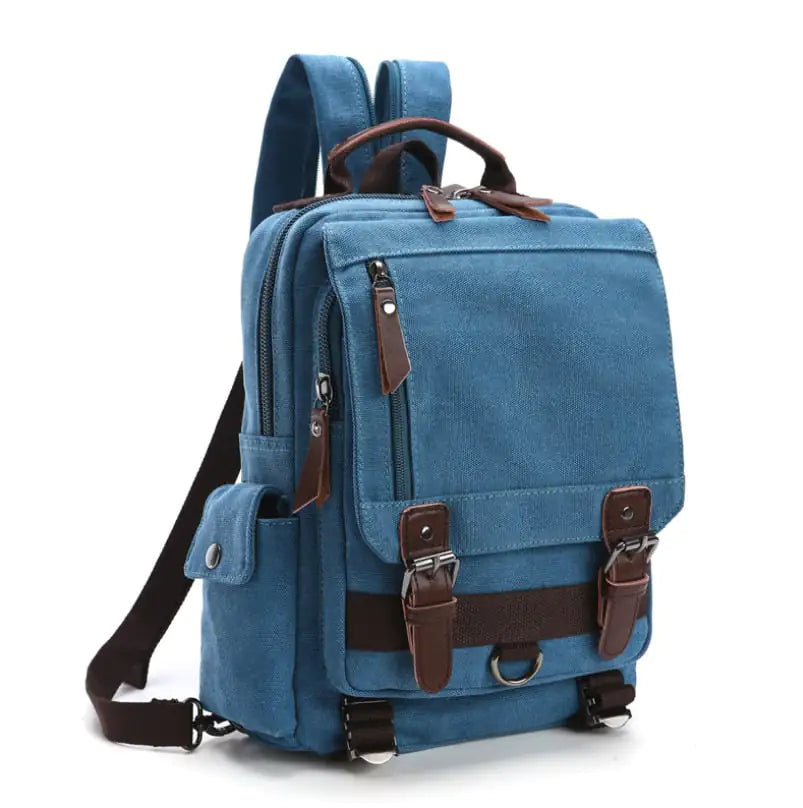 Casual Canvas Backpack for Outdoor Travel