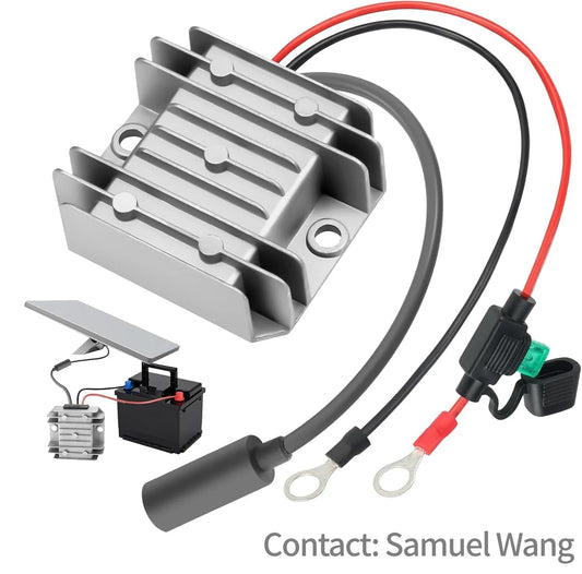 Starlink Mini O-Ring to DC Female step-up boost converter for car power, 12V/24V to 30V, 3.5A with fuse cable, black compact design.