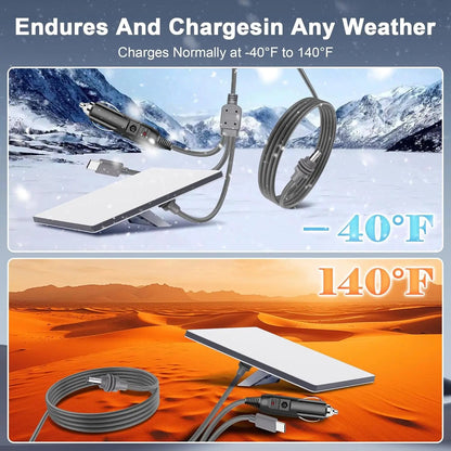 Starlink 3-in-1 mini cable by Guangzhou Chuangze, 9.8ft, high-speed 100W USB-C, car cigarette lighter, DC to DC power cable for accessories.