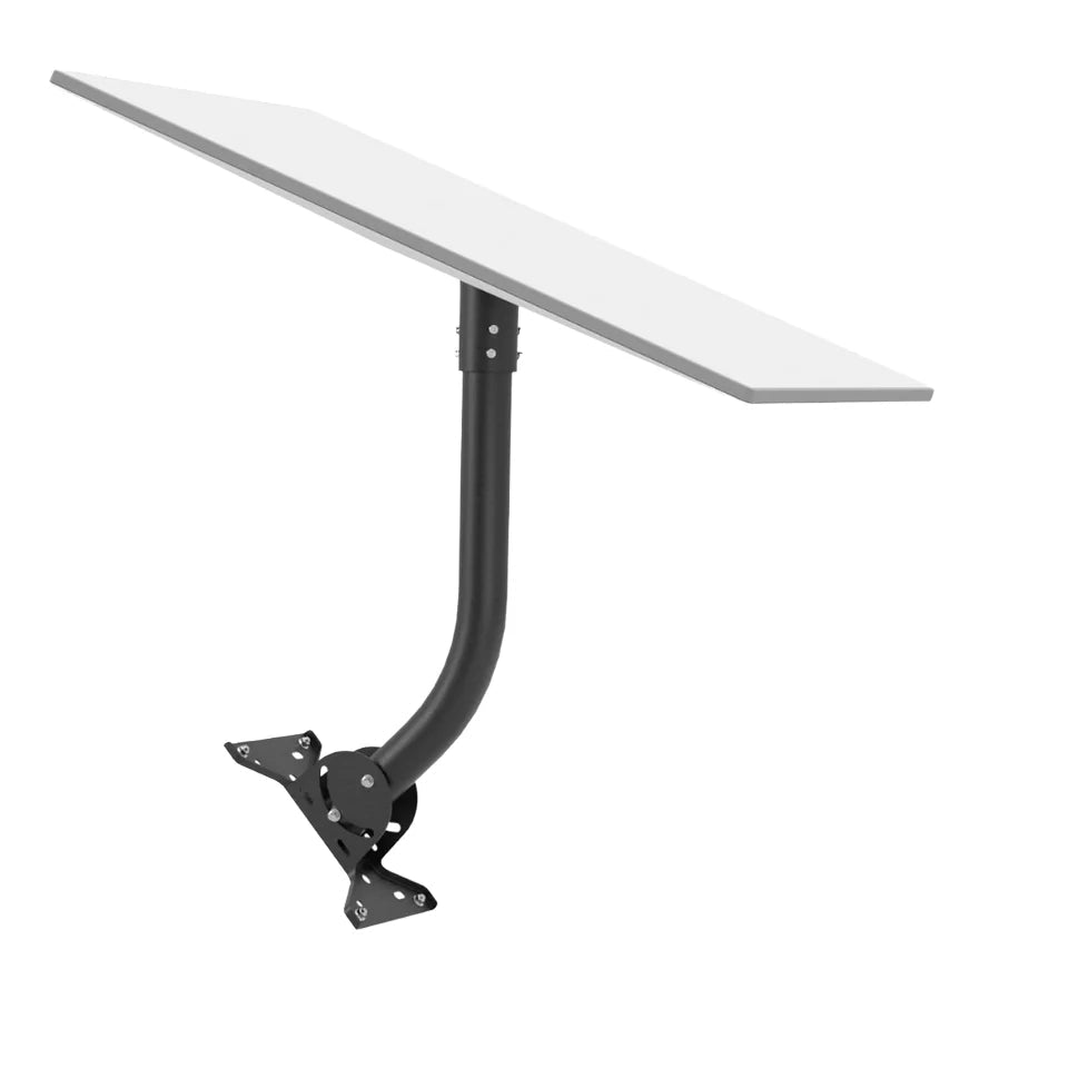 Starlink Gen 3 satellite antenna bracket and adjustable stand for roof, wall, or flat pole mounting by Guangzhou Chuangze Digital Technology