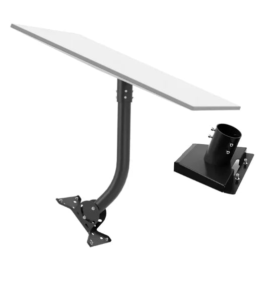 Starlink Gen 3 satellite antenna mount bracket by Guangzhou Chuangze Digital, adjustable metal stand for roof or wall installation
