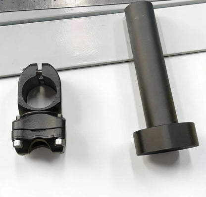 Starlink Mini Pole Mount Bracket Clamp Kit by Guangzhou Chuangze for RV and boat railings, made of aluminum alloy for outdoor use.