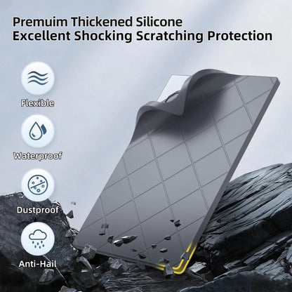 All-weather silicone protector cover for Starlink Gen3 antenna dish, waterproof and shockproof shell by Guangzhou Chuangze Digital Technology.
