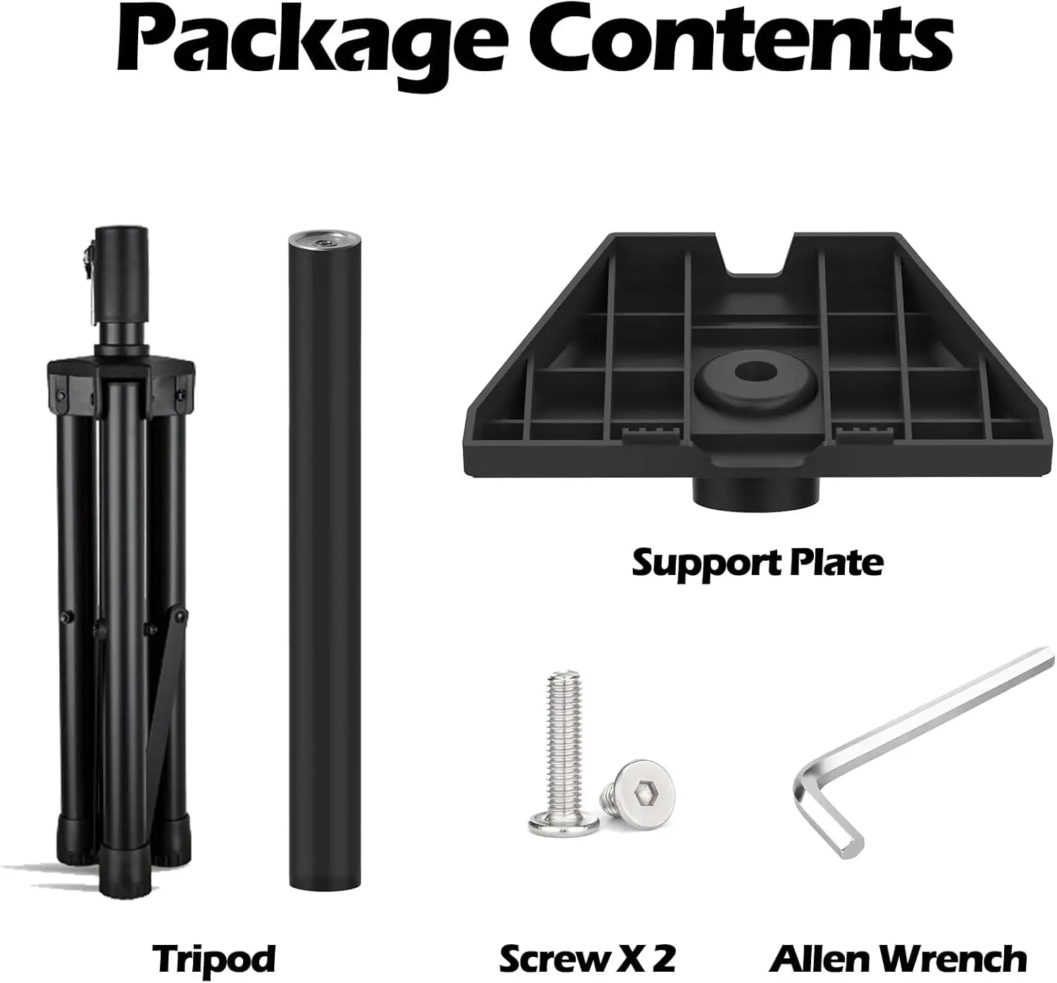 Black anodized aluminum Starlink Gen 2 and 3 roof wall mount bracket kit with pipe adapter, rust-proof, outdoor compatible.