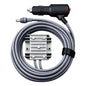 Starlink car cigarette lighter DC power cable with heat sink module for RV, yacht, truck, and vehicle charging, 30V 105W.