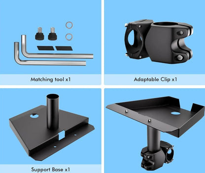 Starlink Gen 3 pipe holder mount bracket for outdoor RV, yacht, and satellite antenna installation by Guangzhou Chuangze Digital Technology.