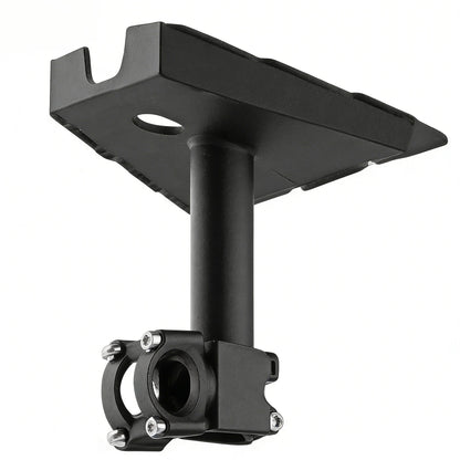Metal alloy Starlink Gen 3 roof mount kit with adjustable pipe adapter for standard V3 dish, outdoor RV installation.