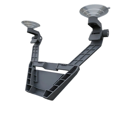 Starlink vehicle roof mount with heavy-duty triangular suction cup base and multi-angle swivel bracket for secure connection