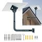Starlink Gen 3 standard dish telescopic elbow support bracket for wall and roof mounting, heavy-duty adjustable outdoor pipe adapter