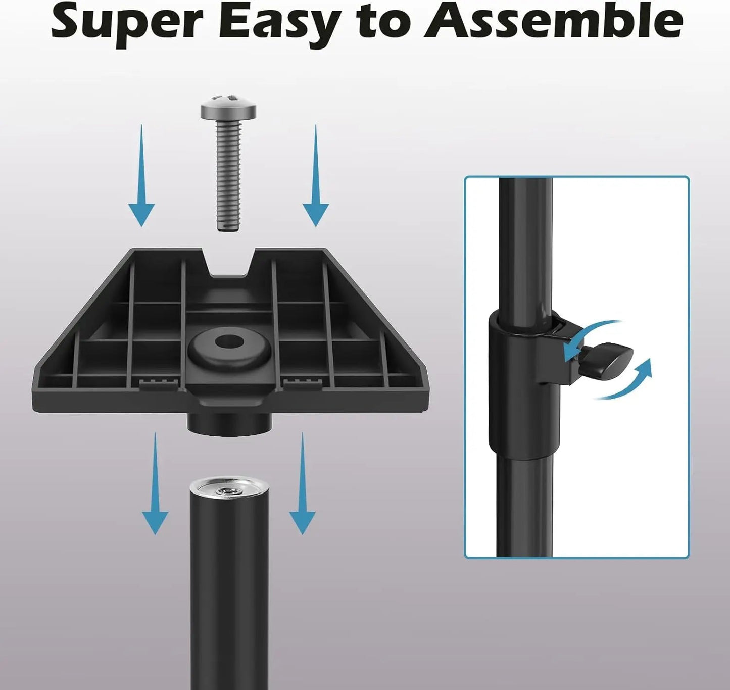 Starlink Gen 3 V4 foldable tripod stand made of aluminum alloy, height adjustable, ideal for outdoor camping and hiking.