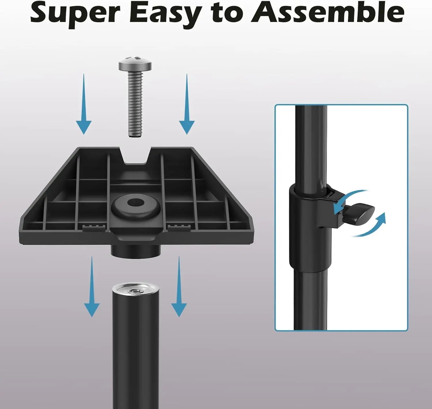 Starlink Gen 3 V4 foldable tripod stand made of aluminum alloy, height adjustable, ideal for outdoor camping and hiking.