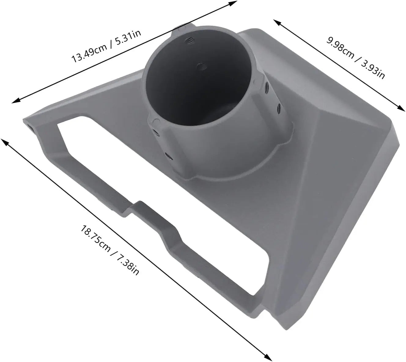 Starlink Gen3 V4 base mount stand replacement for stable ground installation of Starlink Gen 3 standard actuated dish.