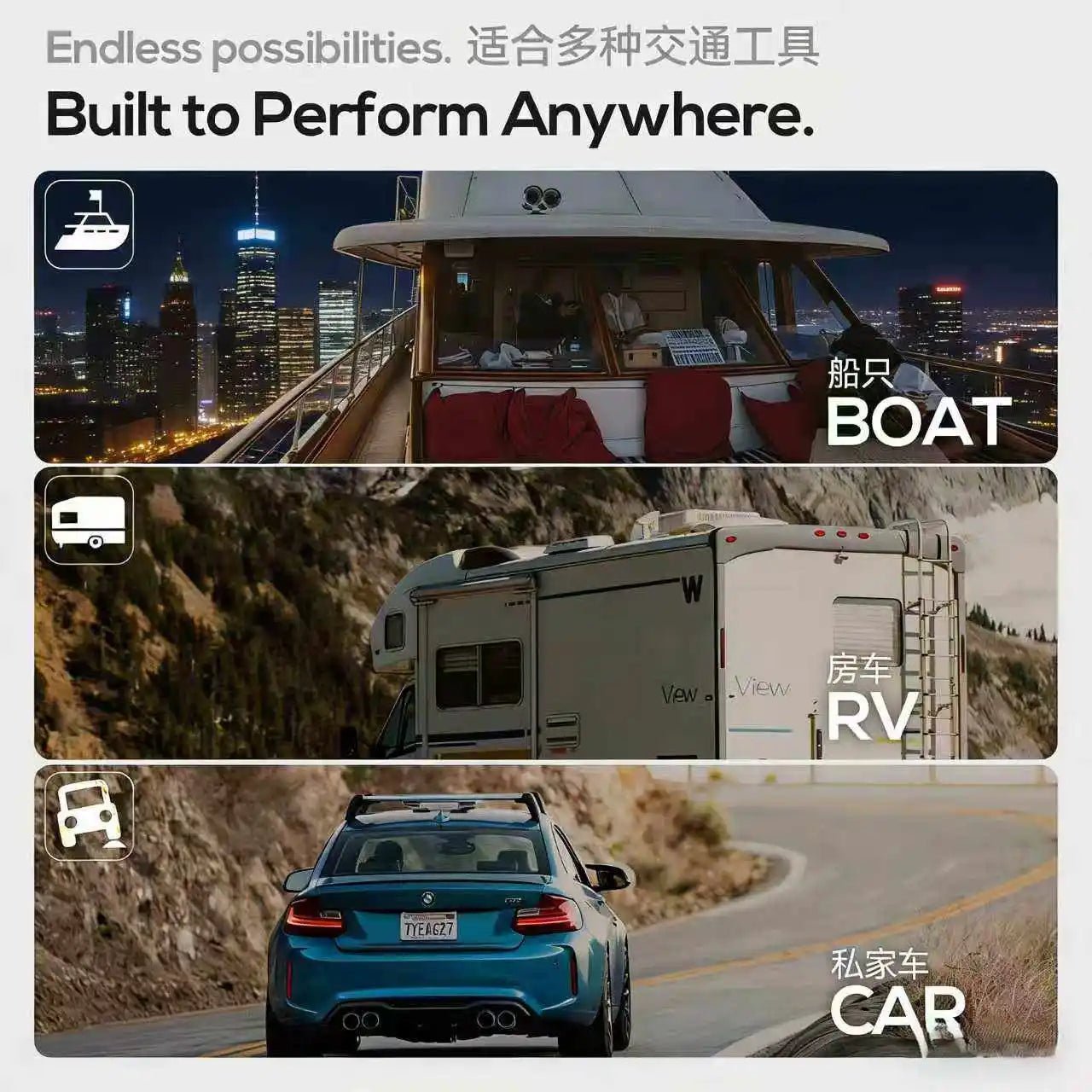 Starlink Mini magnetic car roof mount bracket made of waterproof aluminum for secure and easy satellite antenna installation.