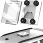 Starlink Mini Magnetic Car Roof Bracket with waterproof transparent cover and four powerful magnets for no drill mounting.