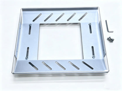 Starlink Mini Magnetic Mount Kit with strong suction car roof bracket and aluminum alloy base for outdoor vehicle use.
