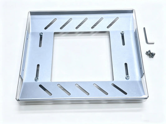Starlink Mini Magnetic Mount Kit with strong suction car roof bracket and aluminum alloy base for outdoor vehicle use.