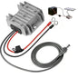 Starlink mini O-ring to DC male cable power converter with fuse, boosting 12V/24V to 30V at 3.5A, for battery and voltage step-up.