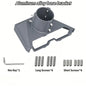 Starlink Gen 3 aluminum alloy mount pipe adapter with adjustable weatherproof bracket for outdoor installation by Guangzhou Chuangze Digital