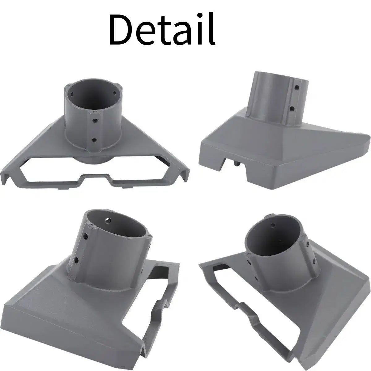 Starlink Gen 3 aluminum alloy mount pipe adapter with weatherproof bracket, durable outdoor installation by Guangzhou Chuangze Digital Technology