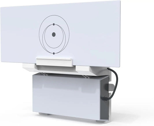 All-in-one white Starlink wall mount bracket by Guangzhou Chuangze for indoor router installation, providing stable support.