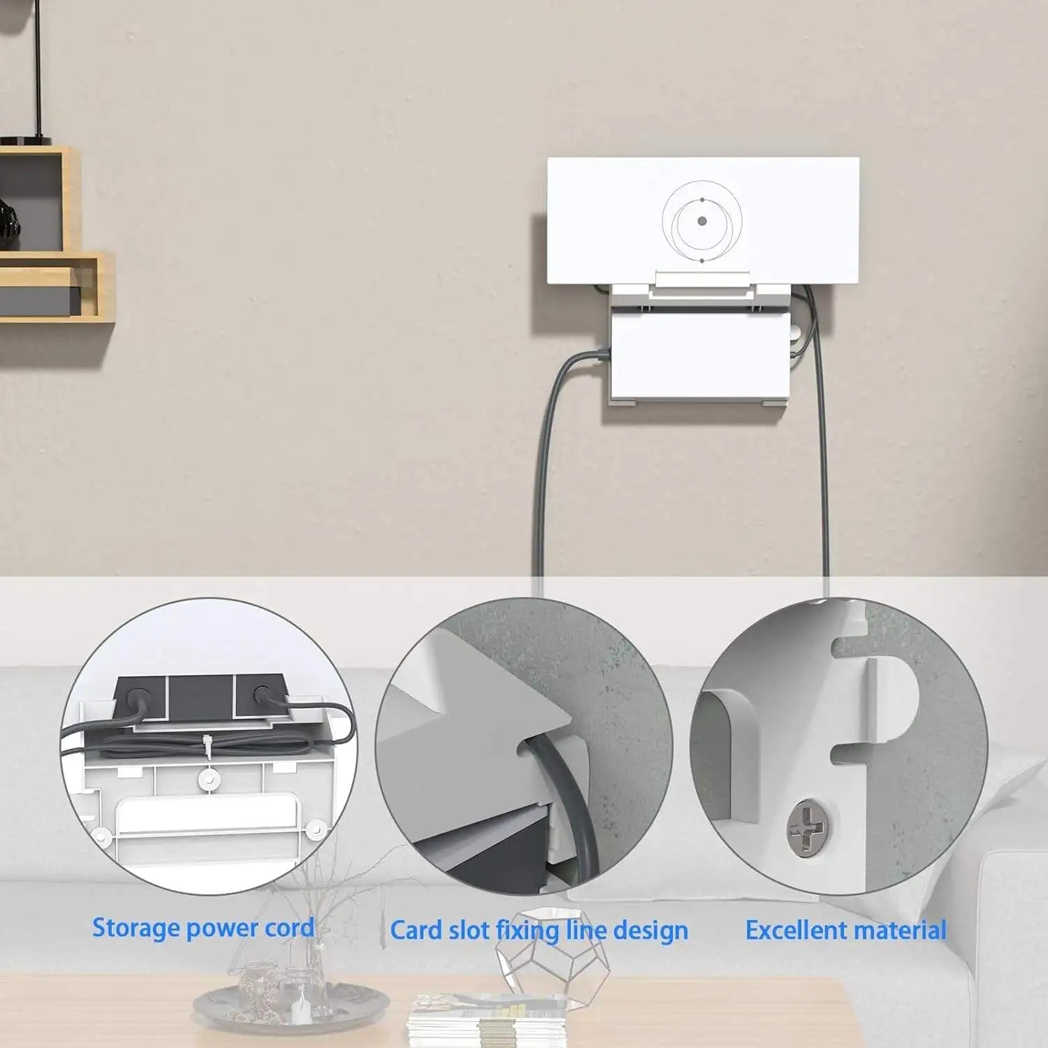 Starlink all-in-one wall mount bracket by Guangzhou Chuangze for indoor router installation, providing stable support.