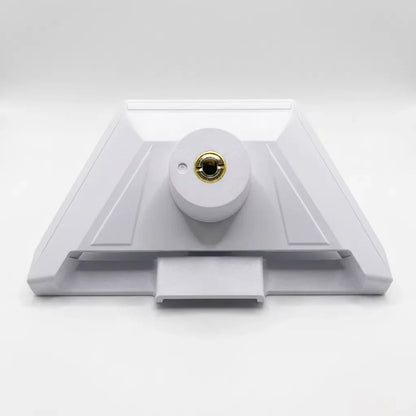 Starlink Mini Mount Adapter with ABS base and metal thread for stable fixing on RV or boat rooftop flat surfaces.