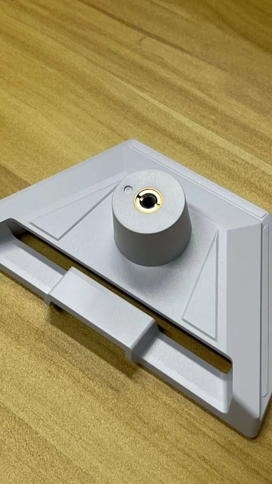 Starlink Mini Mount Adapter with ABS base and metal screw for stable rooftop installation on RVs and boats