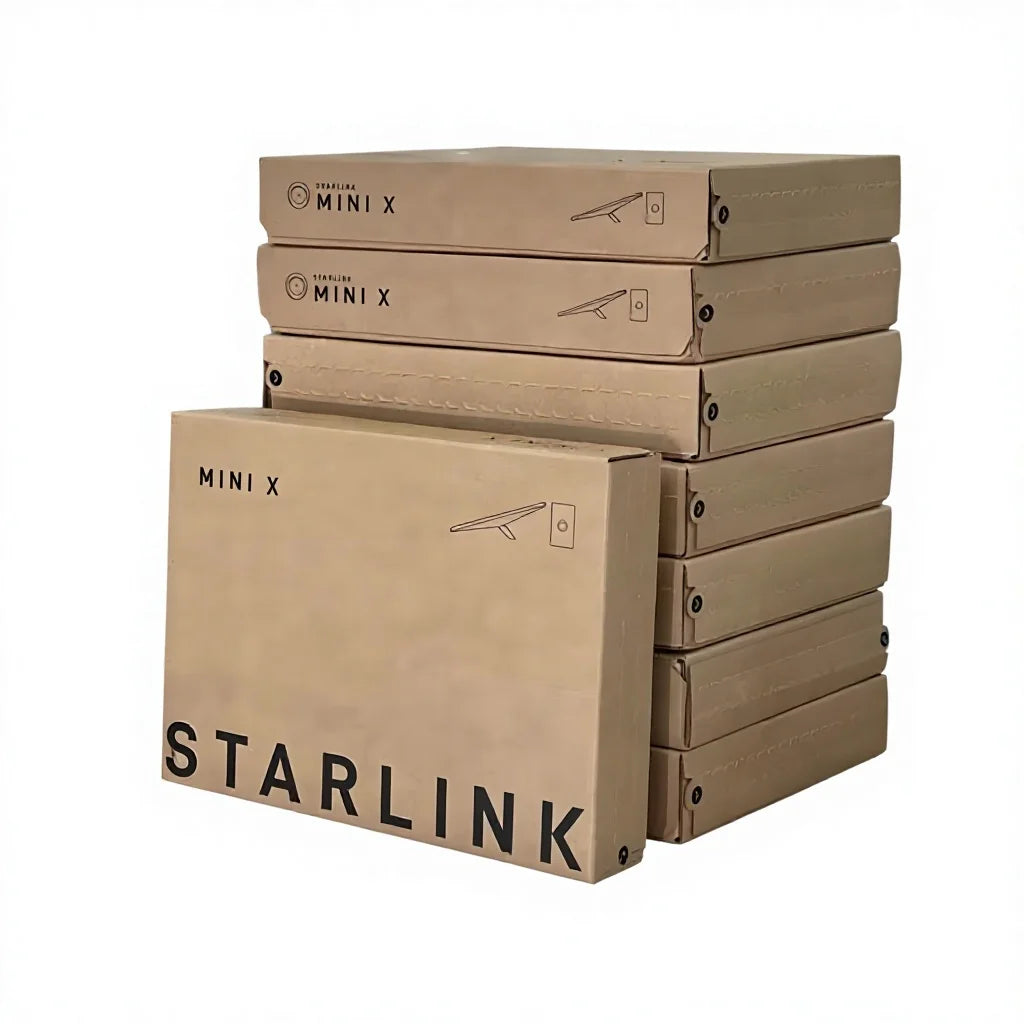 Starlink Mini X portable satellite internet antenna for travel, camping, and outdoor van life by Guangzhou Chuangze Digital Technology.