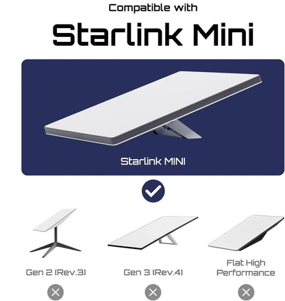 Starlink Mini durable liquid silicone cover by Guangzhou Chuangze Digital Technology, waterproof, non-slip, full protective shell.