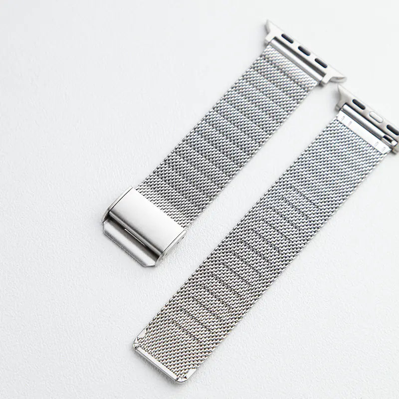 Metal Buckle Milanese Loop Band for Apple Watch