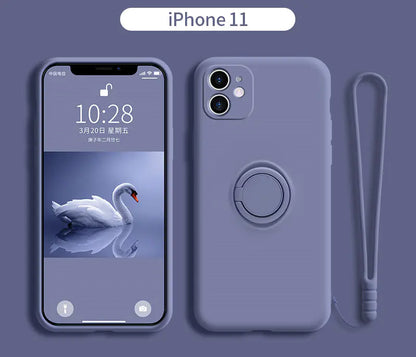 iPhone 11 Pro Liquid Silicone Case with Lens Cover