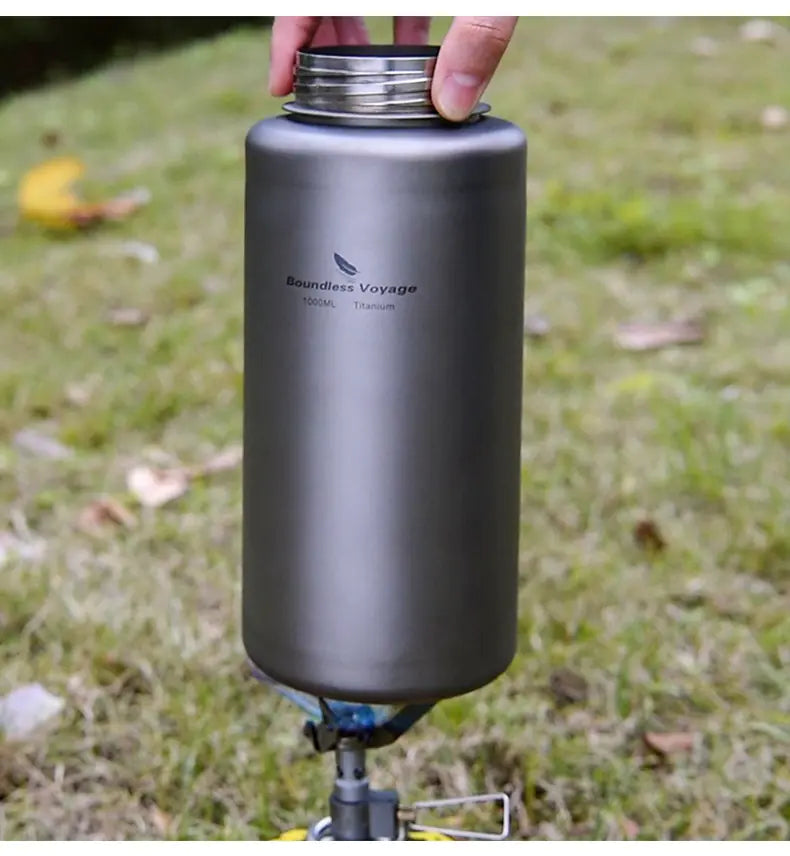 Titanium Outdoor Water Bottle