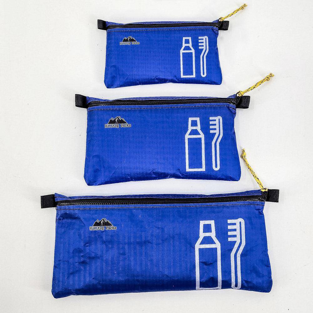 Ultralight zipper pouch organizer with classic pattern by Hilltop Packs LLC, compact and lightweight for travel and daily use.