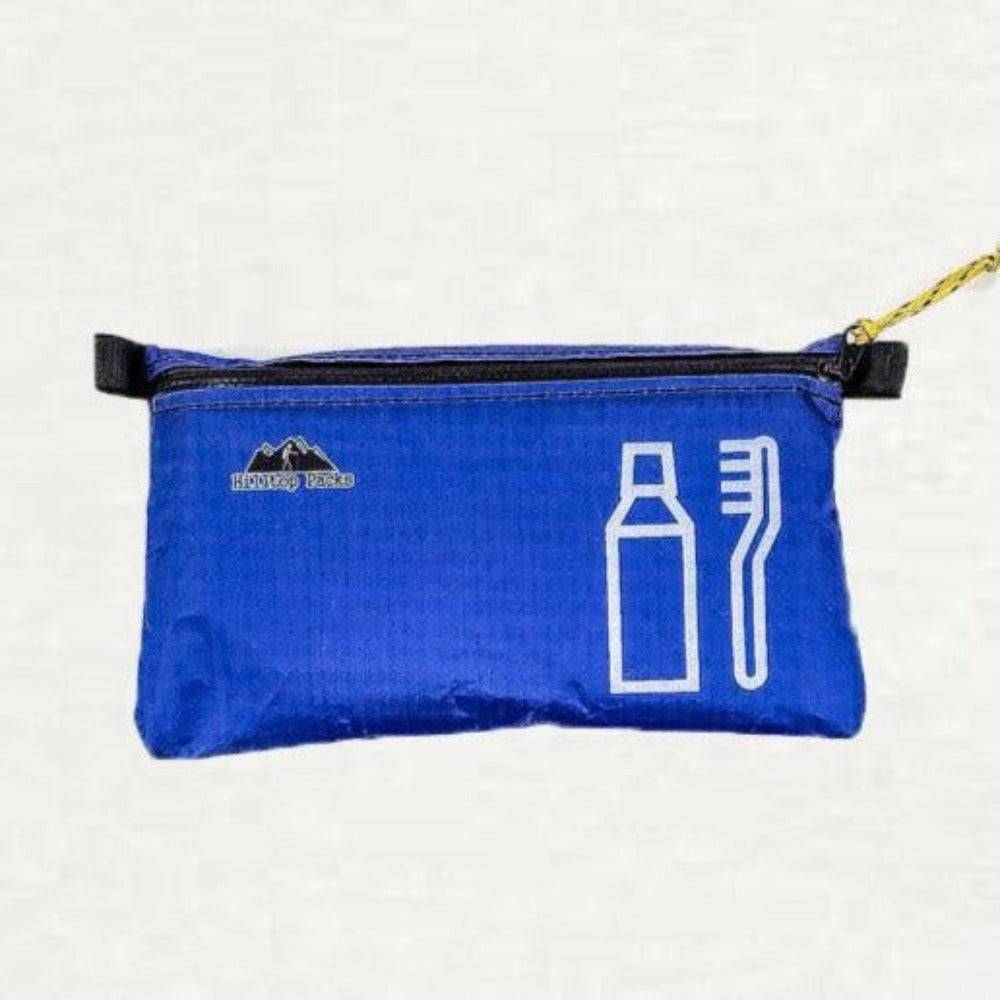 Ultralight zipper pouch organizer with classic pattern, lightweight fabric, and multiple compartments by Hilltop Packs LLC.