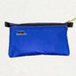 Ultralight zipper pouch organizer with classic pattern by Hilltop Packs LLC, white fabric with colorful design for travel and storage.