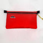 White ultralight zipper pouch organizer by Hilltop Packs LLC with classic pattern, compact and lightweight for travel and storage.