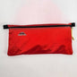 White ultralight zipper pouch organizer with classic pattern from Hilltop Packs LLC, compact and versatile storage solution.